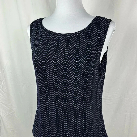 Vintage JBS LTD Sparkly Printed Top - Picture 2 of 6